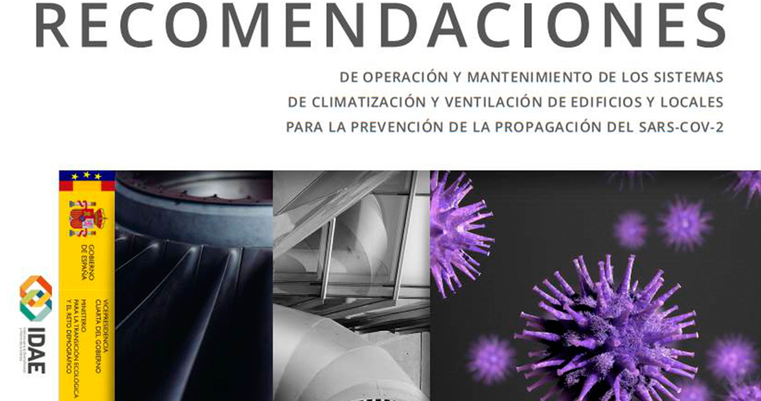 Recomendaciones de operación y mantenimiento frente al COVID-19