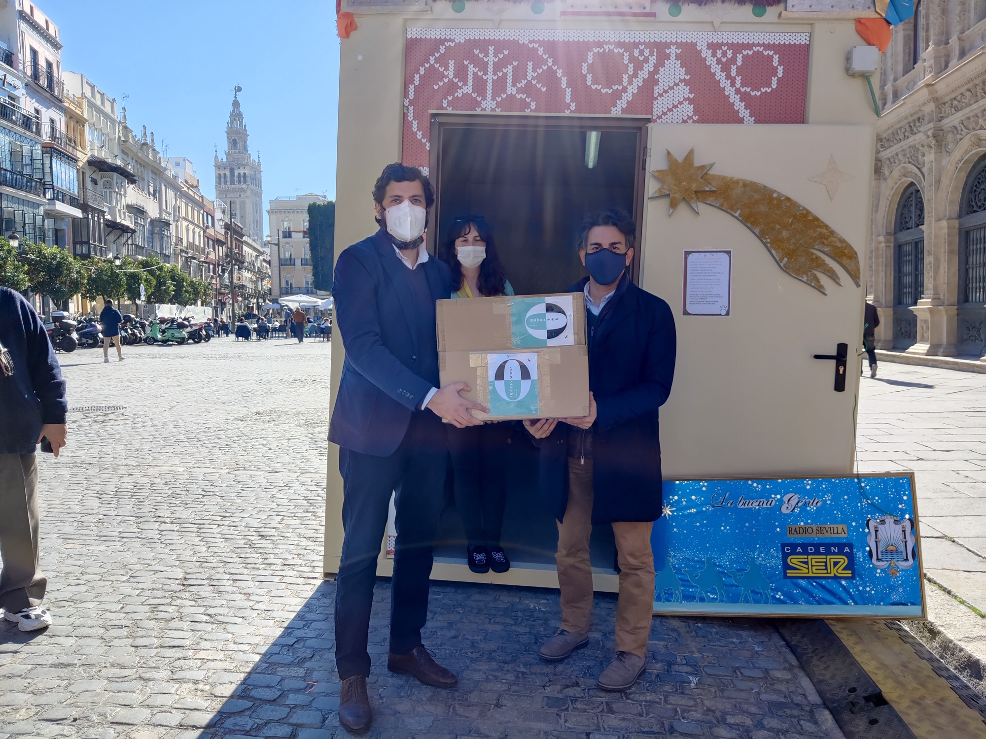 Las mascarillas Optima Sense en Cadena Ser Sevilla