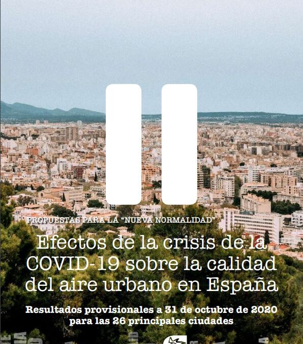 Efectos de la crisis de la COVID–19 sobre la calidad del aire urbano en España