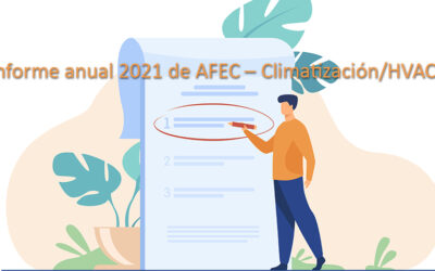 Informe anual de mercado Climatización y HVAC 2021 AFEC