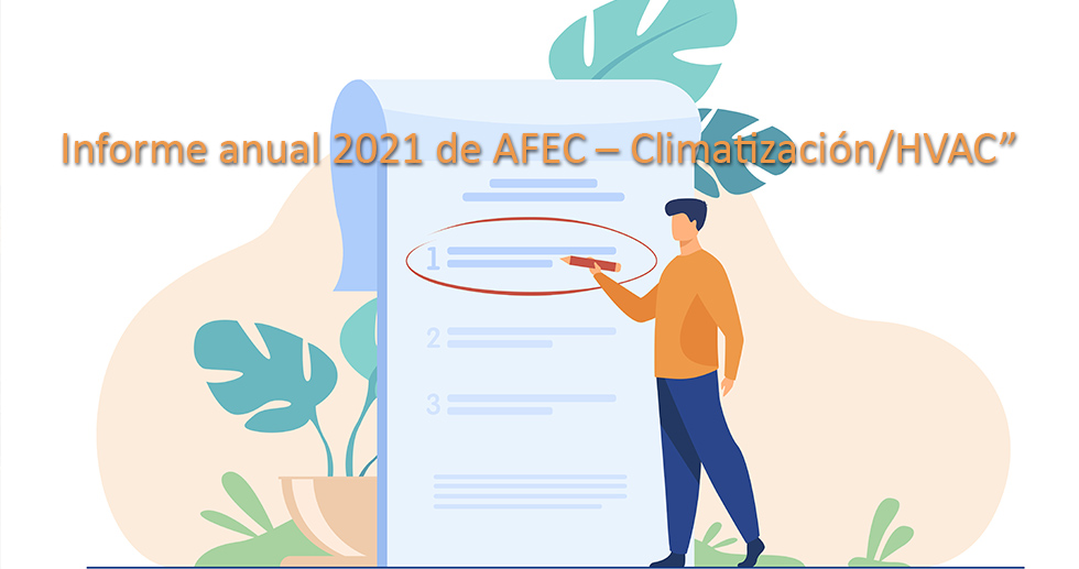 Informe anual de mercado Climatización y HVAC 2021 AFEC